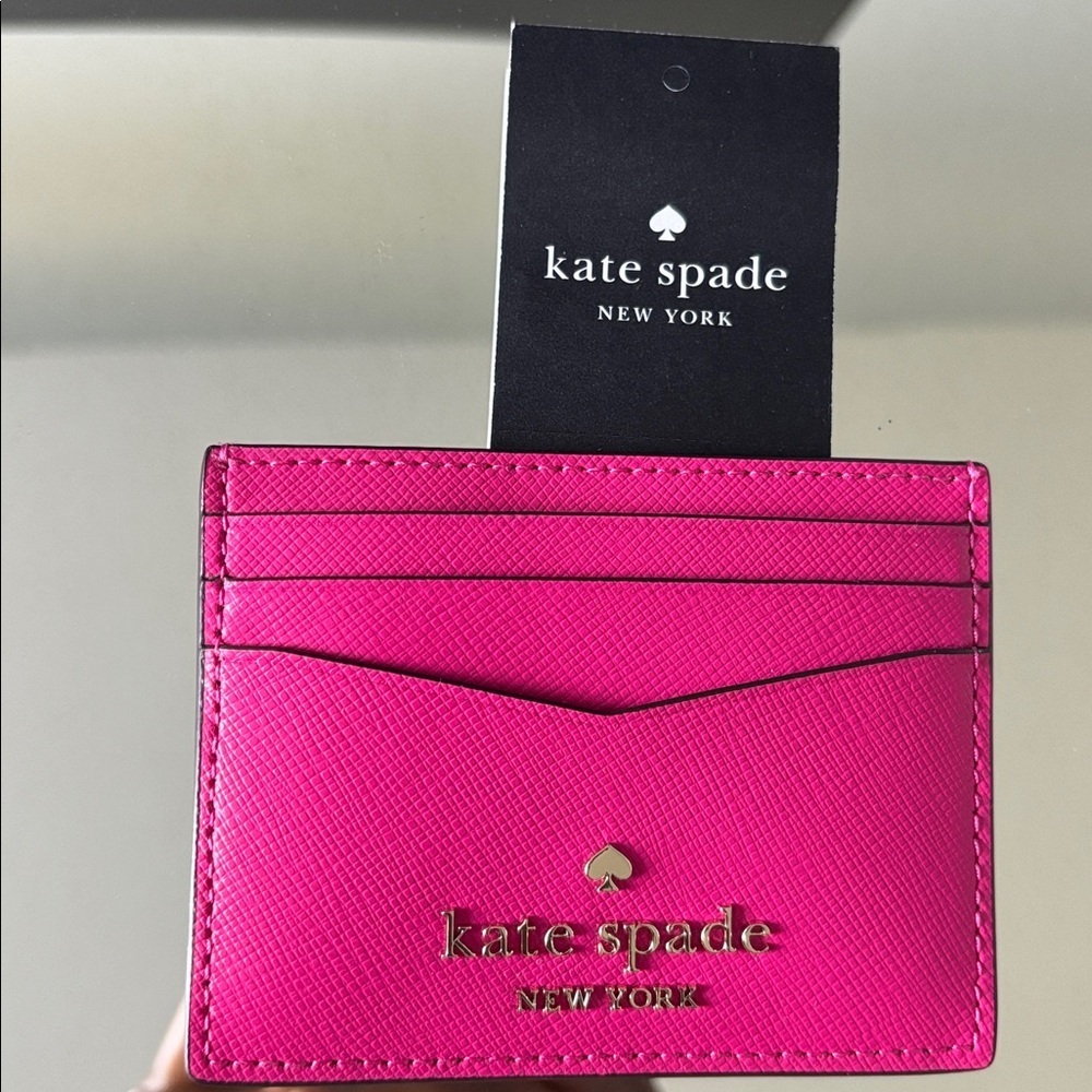 Pink Kate Spade card holder - Picture 3 of 4